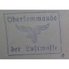 Stamp - Oberkommando der Luftwaffe