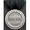 Medal for the Twentieth anniversary of the M.V.S.N. Foundation (Silver)