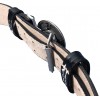 Black Leather Belt for Officers