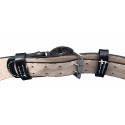 Black Leather Belt for Officers