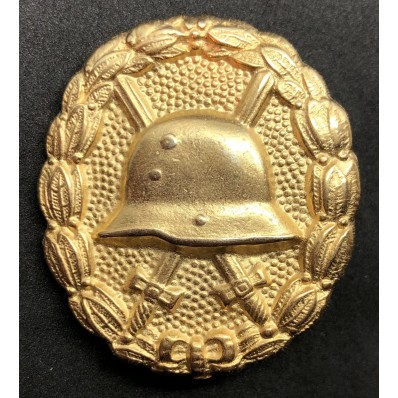 Wound Badge WW1 (Gold)