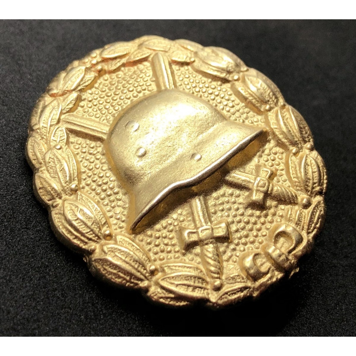 Wound Badge WW1 (Gold) - War Militaria