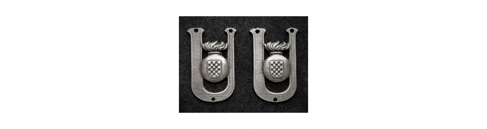 Friezes for Collar Tabs